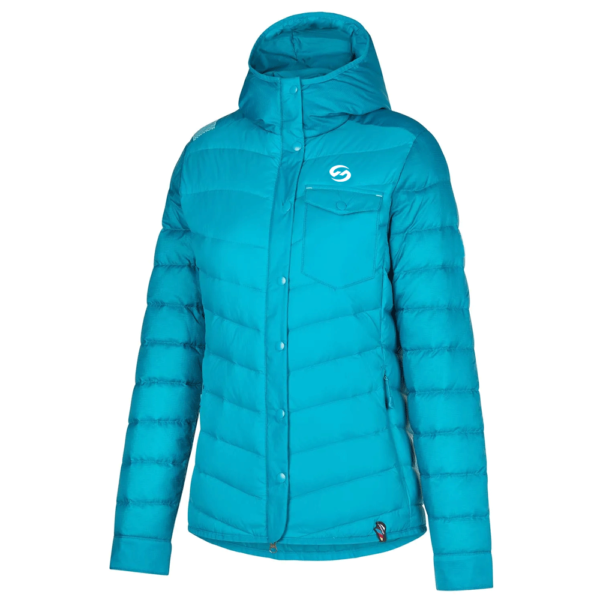 Fashionable Puffer Jacket with Faux Fur Trim
