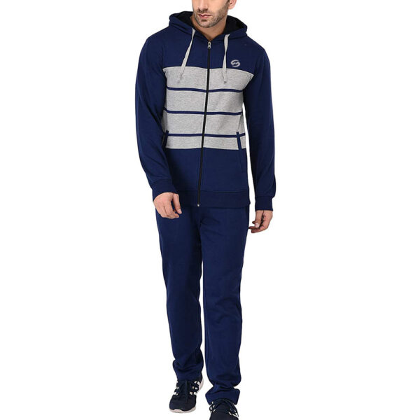 Classic Men's Tracksuit Set with Jacket and Pants