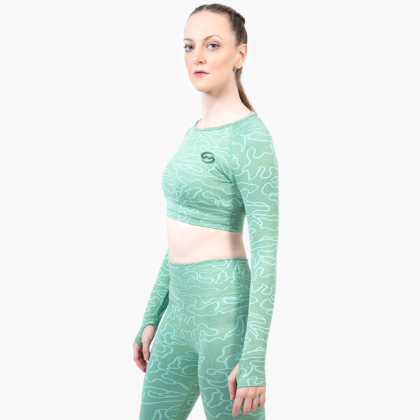 Comfort and Breathability Cotton Crop Top - Image 2