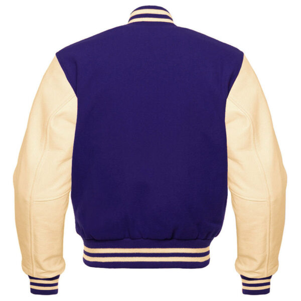 Youth Varsity Jacket with Snap Buttons - Image 2