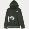 Trendy Men’s Hooded Sweatshirt